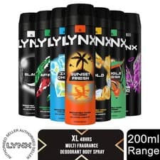 Image of Lynx XL 48-Hour High Definition Fragrance Body Spray Deodorant, 200ml