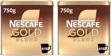 Image of NESCAFÉ Gold Blend Instant Coffee 750g Tin (Pack of 2)    FAST DELIVERY IN UK