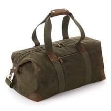 Image of HERITAGE CANVAS BARREL BAG HOLDALL HOLIDAY BUSINESS TRAVEL SPORTS