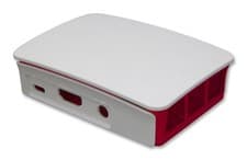 Image of RASPBERRY-PI - Official Raspberry Pi 3 Case, Red and White