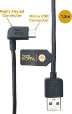Image of Replacement Micro USB Charger Cable Lead for Tomtom START 25 GPS Sat Nav 1.5m