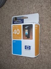 Image of HP Colour Ink Cartridge 40 - Cyan - New - Out Of Date - Genuine