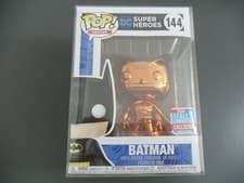 Image of FUNKO POP ORANGE CHROME BATMAN NYCC 2018 EXCLUSIVE TOY TOKYO
