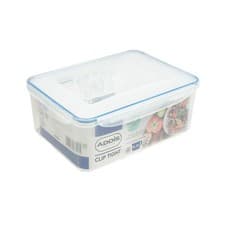 Image of Addis Clip Tight Food Storage Container Large 5.3 Litre Rectangle Airtight