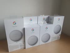 Image of Google Nest Mini 2nd Generation Smart Speaker Chalk - NEW & SEALED