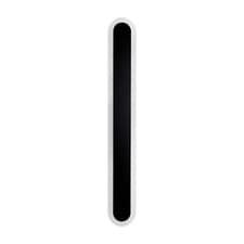 Image of LED Linear Oval/Rectangular Wall Light Black Modern CCT IP65 Indoor/Outdoor Lamp