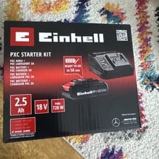 Image of Einhell Power X-Change 18V 2.5Ah Lithium-Ion PXC Starter Kit BNIB