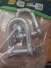 Image of Perry 12mm Dee Shackle BZP Electro Galvanised (PK-2)