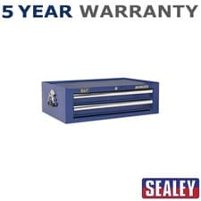 Image of Sealey Superline PRO� Mid-Box Tool Chest 2 Drawer Blue AP26029TC