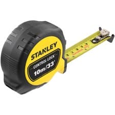 Image of Stanley STHT37237-5 CONTROL-LOCK™ Pocket Tape 10m/33ft (Width 25mm)