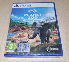 Image of Planet Zoo Console Edition PS5 Playstation 5 Pal English Game New Back Cover ITA