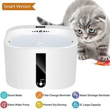 Image of Smart Pet Water Fountain Automatic Cat Electric Drinking Dispenser Bowl Filter
