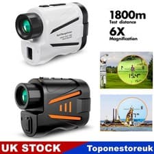 Image of 1800M LCD Golf Laser Rangefinder with Slope Lock Vibration Distance Range Finder