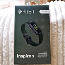 Image of Fitbit Inspire 3 By Google Health And Fitness Tracker Smart Watch Black