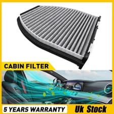 Image of Pollen / Cabin Filter Fits For MERCEDES A2048300018 A2048300518 A2128300018 1x