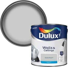 Image of Dulux Matt Smooth  Creamy Emulsion Walls  Ceilings Paint 2.5L Goose Down