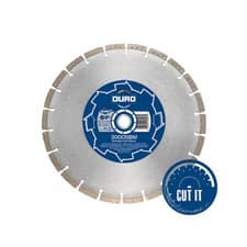 Image of Duro Concrete Diamond Blade Brick Cutting Base DSBM All Sizes Fast Cut Long Life