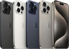 Image of Apple iPhone 15 Pro Max - All Sizes & Colours - Unlocked - eSIM Only - Excellent