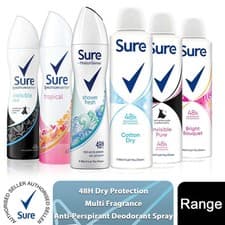 Image of Sure Women Motion Sense Antiperspirant Deodorant, 6 Pack, 150ml