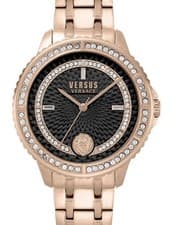 Image of Versus Versace Womens Rose Gold 38mm Bracelet Fashion Watch