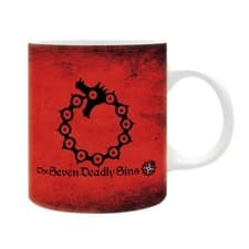 Image of The Seven Deadly Sins Emblems Ceramic Mug 11 Oz ABYstyle
