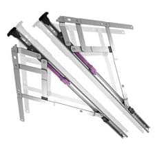 Image of Fire Egress Escape Easy Clean Window Hinges UPVC Double Glazing Friction Stays