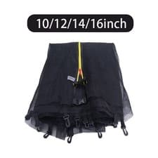 Image of Trampoline Enclosure Net with Zipper Surround Protection Indoor and Outdoor