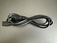 Image of IEC 1.8m 10A Extension Power Cable / C20 Male to C19 Female Lead Black - NEW*