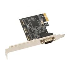 Image of PCIe X1 RS232 Serial Adapter Card Single Port PCI Express To RS232 Converter Set