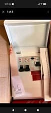 Image of M2 Metal Clad Consumer Unit with 40A Type AC RCD and 2 x 16A MCB - New