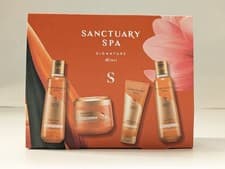 Image of Sanctuary Spa Signature Minis Gift Set of 4 Items New