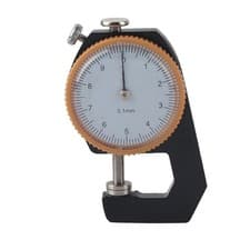 Image of °0~10mm Thickness Gauge Flat Head Thickness Tester Thickness Measuring Dial