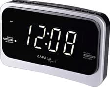 Image of Wake-Up Alarm Clock with FM Radio for Bedside or Kitchen, Dual Alarm, USB Port