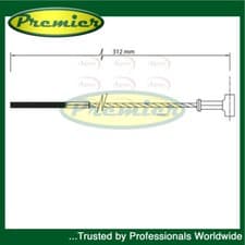 Image of Premier Front Hand Brake Cable Fits Vauxhall Astra Zafira Astravan Vectra Opel