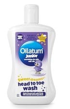 Image of Oilatum Junior Sweet Dreamz Head to Toe Wash - 300ml