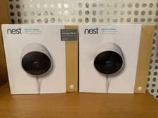 Image of 2 x GOOGLE NEST CAM OUTDOOR SECURITY CAMERA NC2100GB - SEALED BRAND NEW .