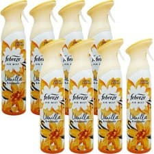 Image of 8x Febreze Air Freshener Spray - Vanilla & Magnolia - 185ml