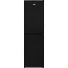 Image of Beko CSG4582B 50/50 54cm 50/50 Free Standing 50/50 Fridge Freezer Black E Rated