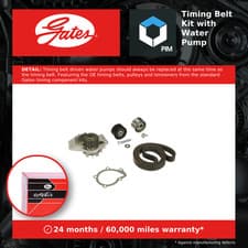 Image of Timing Belt & Water Pump Kit fits CITROEN BERLINGO MFWJZ, WJZ 1.9D 98 to 08 Set