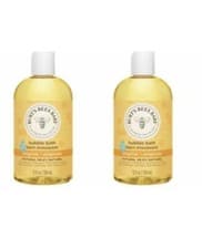 Image of 2x Burt's Bees Baby Bubble Bath 350ml 98.9% Natural Tear Free Kids Bn Best Price