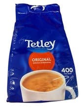 Image of Tetley Original 400 Tea Bags Pack