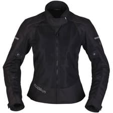 Image of Modeka Ladies Motorcycle Jacket Veo Air Lady - Summer Textile Black Size 36