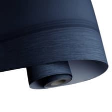 Image of 9.5M 3D Effect Modern Wood Panelling Navy Blue Wallpaper Livingroom Wallpaper 6X
