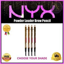 Image of NYX Powder Louder Eyebrow Pencil SEALED - Choose Shade - New Free Tracked Post