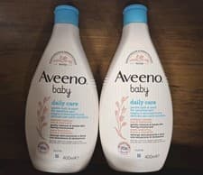 Image of 2x Aveeno Baby Daily Care Bath And Wash FREE DELIVERY