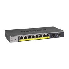 Image of NETGEAR 10 Port PoE Gigabit Ethernet Smart Switch (GS110TP) Managed with 8 x PoE