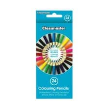 Image of Classmaster Colouring Pencils Assorted (Pack of 24) CPW24