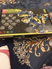 Image of 12 in 1 Solar Hydraulic Construction Kit "230 Pieces" STEM Toy (8yrs+) complete