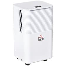 Image of HOMCOM 10L/Day Portable Quiet Dehumidifier for Home, Electric Air De-Humidifier
