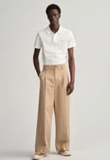 Image of GANT Original Piqué White Polo Slim Shirt